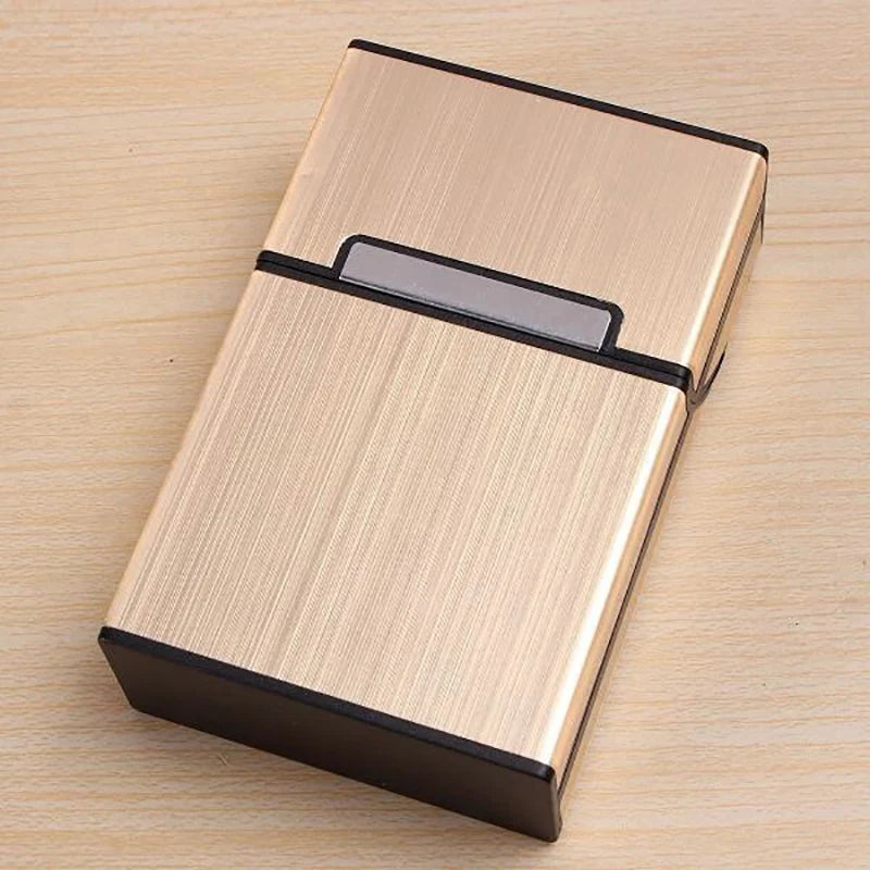 Smoking Cigarettes Aluminum Cigarette Case