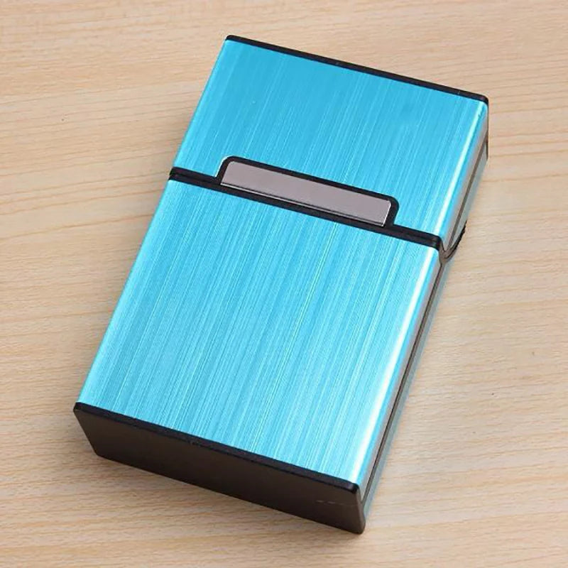 Smoking Cigarettes Aluminum Cigarette Case