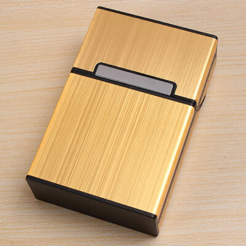 Smoking Cigarettes Aluminum Cigarette Case