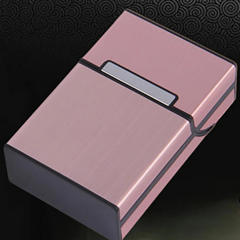 Smoking Cigarettes Aluminum Cigarette Case